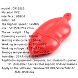 Maxbell Novelty Lips Shape Flash Drive Pen Data Storage Memory Stick USB 2.0 U-Disk 8GB