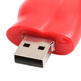 Maxbell Novelty Lips Shape Flash Drive Pen Data Storage Memory Stick USB 2.0 U-Disk 8GB