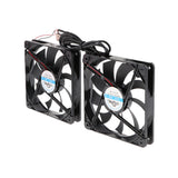 Maxbell 120mm USB Router Cooler for Netgear R8500/R6220/R6900/R7000 Red