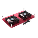 Maxbell 120mm USB Router Cooler for Netgear R8500/R6220/R6900/R7000 Red