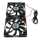 Maxbell 120mm USB Router Cooler for Netgear R8500/R6220/R6900/R7000 Red