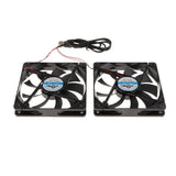 Maxbell 120mm USB Router Cooler for Netgear R8500/R6220/R6900/R7000 Red