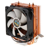 Maxbell 90mm Quiet Computer CPU Cooling Fan 3 Pin Wire LED CPU Cooler Colorful