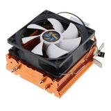 Maxbell 90mm Quiet Computer CPU Cooling Fan 3 Pin Wire LED CPU Cooler Colorful