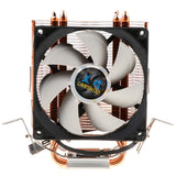 Maxbell 90mm Quiet Computer CPU Cooling Fan 3 Pin Wire LED CPU Cooler Colorful