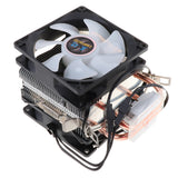 Maxbell 3 Pin Liquid CPU Cooler Cooling Fan Silent Radiator Colorful breathing light