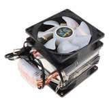 Maxbell 3 Pin Liquid CPU Cooler Cooling Fan Silent Radiator Colorful breathing light