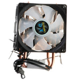 Maxbell 3 Pin Liquid CPU Cooler Cooling Fan Silent Radiator Colorful breathing light