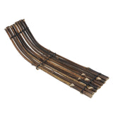 Maxbell Bamboo Raft Coasters Rectangle Kung Fu Tea Accessories Home Decor 34x9x2cm