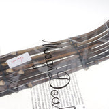 Maxbell Bamboo Raft Coasters Rectangle Kung Fu Tea Accessories Home Decor 34x9x2cm