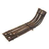 Maxbell Bamboo Raft Coasters Rectangle Kung Fu Tea Accessories Home Decor 34x9x2cm