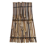Maxbell Bamboo Raft Coasters Rectangle Kung Fu Tea Accessories Home Decor 34x19x2cm