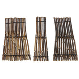 Maxbell Bamboo Raft Coasters Rectangle Kung Fu Tea Accessories Home Decor 34x19x2cm