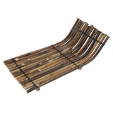 Maxbell Bamboo Raft Coasters Rectangle Kung Fu Tea Accessories Home Decor 34x19x2cm