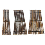 Maxbell Bamboo Raft Coasters Rectangle Kung Fu Tea Accessories Home Decor 34x19x2cm