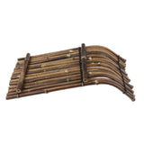Maxbell Bamboo Raft Coasters Rectangle Kung Fu Tea Accessories Home Decor 34x19x2cm