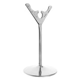 Maxbell Stainless Steel V-shaped Wedding Name Card Holders Table Decor 6inch Silver