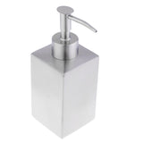 Maxbell 330ml Square Liquid Soap Dispenser Stainless Steel Hand Sanitizer Bottles