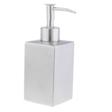 Maxbell 330ml Square Liquid Soap Dispenser Stainless Steel Hand Sanitizer Bottles