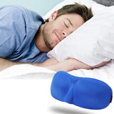 Maxbell 3D Comfortable Eye Mask Shades Rest Eyemask Eyepatch for Sleeping Blue