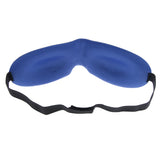 Maxbell 3D Comfortable Eye Mask Shades Rest Eyemask Eyepatch for Sleeping Blue