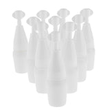 Maxbell 10 Pieces Liquids Dropper Bottles Travel Empty Squeezable Container 10ML