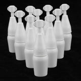 Maxbell 10 Pieces Liquids Dropper Bottles Travel Empty Squeezable Container 10ML