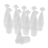 Maxbell 10 Pieces Liquids Dropper Bottles Travel Empty Squeezable Container 10ML