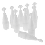 Maxbell 10 Pieces Liquids Dropper Bottles Travel Empty Squeezable Container 10ML