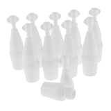 Maxbell 10 Pieces Liquids Dropper Bottles Travel Empty Squeezable Container 10ML