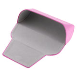 Maxbell Portable Metal Glasses Pouch Case Eyeglass Sunglass Storage Box Rose Red