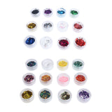 Maxbell Nail Art Decoration Sticker Nail Glitter Sequins Design 3D DIY Tip Charms  1