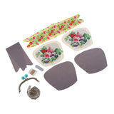 Maxbell Purse Making Kit with Purse Frame DIY Delicate Handbag for Women Girls DC003