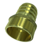 Maxbell Brass Barbed Hose Fitting Connector Adapter with Male Pipe 50mm Barb Dia