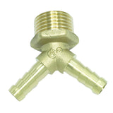 Maxbell Brass 1/2 inch Thread Two Way Quick Joint Coupler Fittings 20mm X 10mm