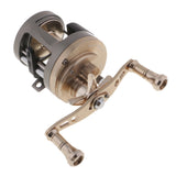 Maxbell Trolling Reel Metal Saltwater Deep Sea Big Game Fishing Reel Left Hand