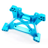 Maxbell CNC Aluminum Rear Shock Tower Parts for Traxxas Slash 4x4 Sky Blue