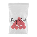 Maxbell 10 Pieces Red Sponge Ball Funny Stage Prop Magic Tricks Toys for Kids 25mm