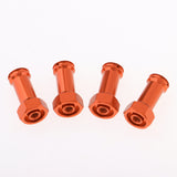 Maxbell 4pc 12mm Wheel Hex Hub 25mm Extension Adapter for Wltoys A979 A969 Orange