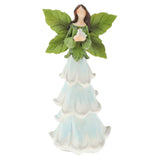 Maxbell Resin Angel Figurine Creative Sculptures Statue Desk Decoration Gift Blue