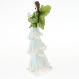 Maxbell Resin Angel Figurine Creative Sculptures Statue Desk Decoration Gift Blue