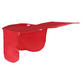 Maxbell Summer Neck Sun Shield,Full Brim Sunshade for Hard Hat   Red