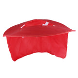 Maxbell Summer Neck Sun Shield,Full Brim Sunshade for Hard Hat   Red