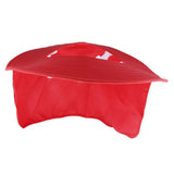 Maxbell Summer Neck Sun Shield,Full Brim Sunshade for Hard Hat   Red