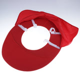 Maxbell Summer Neck Sun Shield,Full Brim Sunshade for Hard Hat   Red