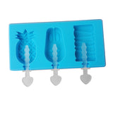 Maxbell Silicone Ice Pop Mold Ice Cream Bar Popsicle Molds DIY Maker cc Style_A