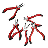 Maxbell 5 Pieces Jewelry Pliers Set Practical Mini Pliers Jewelry Making Craft Tools