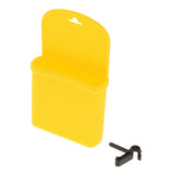 Maxbell Car Air Vent Mobile Phone Pouch Debris Storage Bag Pocket With Hook Yellow