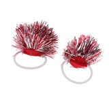 Maxbell Tinsel Cat Ear Headband Hair Hoop Cosplay Party Headwear for Women Hair Ring