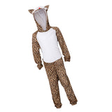 Maxbell Unisex Kids Animal Kigurumi Pajamas Cosplay Sleepwear Costumes Jumpsuit Leopard